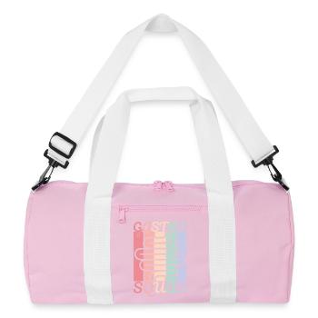 Nouveau médecin gastroentérologue de l’escouade d’infirmières gastro-entérologues - Sac de sport recyclé - rose/blanc - Devant