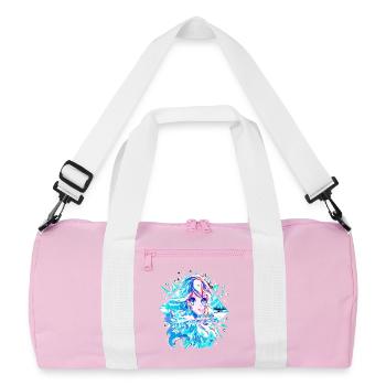 Anime Reine des neiges Princesse des glaces - Sac de sport recyclé - rose/blanc - Devant