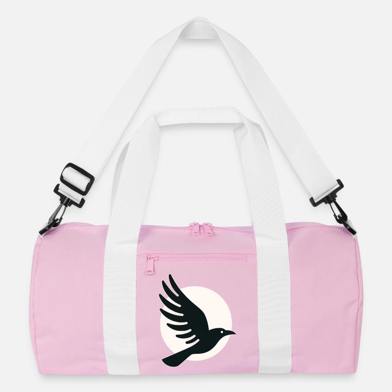 Raven Moon Flight Recycled Duffel Bag