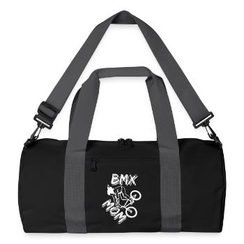 Écrou BXM - Sac de sport recyclé - noir/gris graphite - Devant