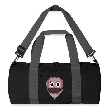 Platypus Animal Head Animal Head - Recycled Duffel Bag - black/graphite grey - Front