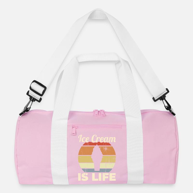 Eiscreme ist Leben Recycelte Duffel Bag