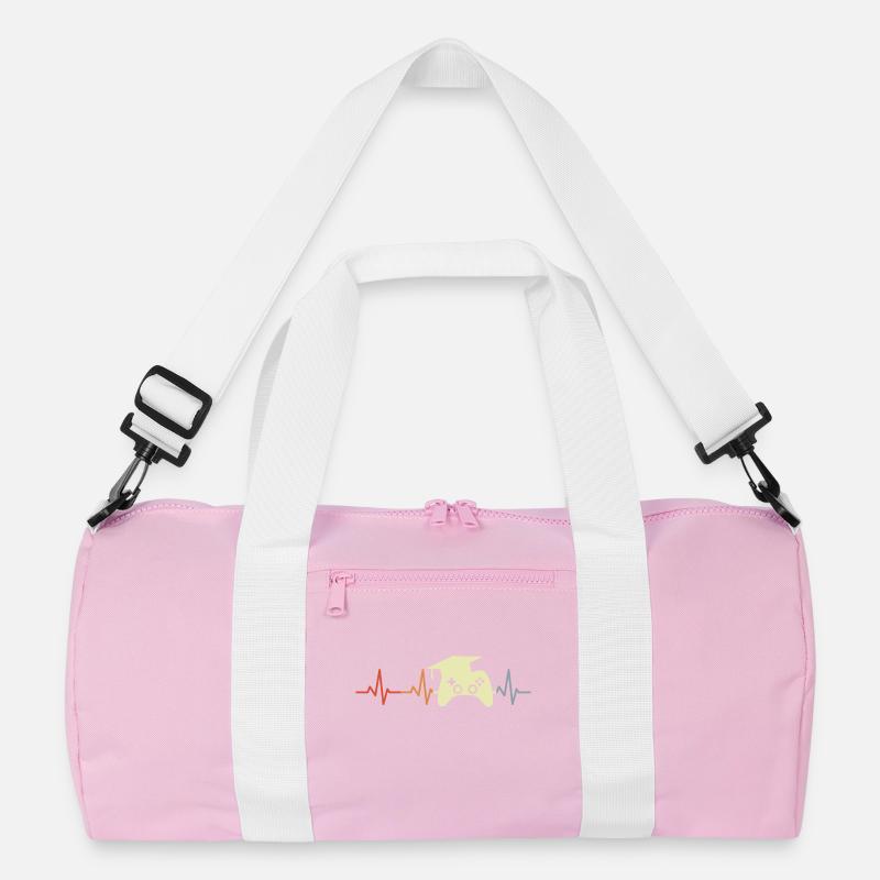 Spielprogrammierer Herzschlag Recycelte Duffel Bag