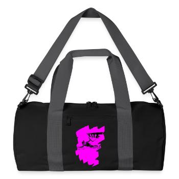 Pink Kite - Recycled Duffel Bag - black/graphite grey - Front