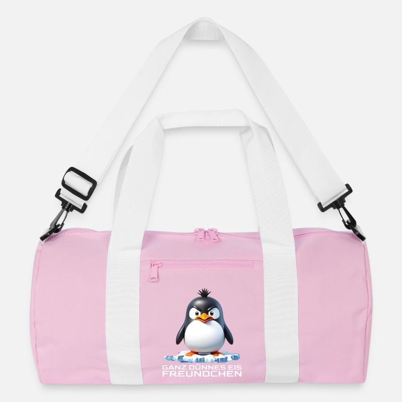 Ganz dünnes Eis Freundchen Pinguin Recycelte Duffel Bag