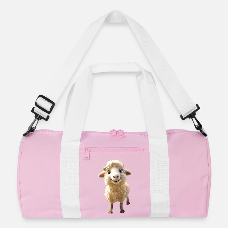 Schaf Lamm Mäh Schäfchen Schäfer Süße Schafe Schaf Recycelte Duffel Bag