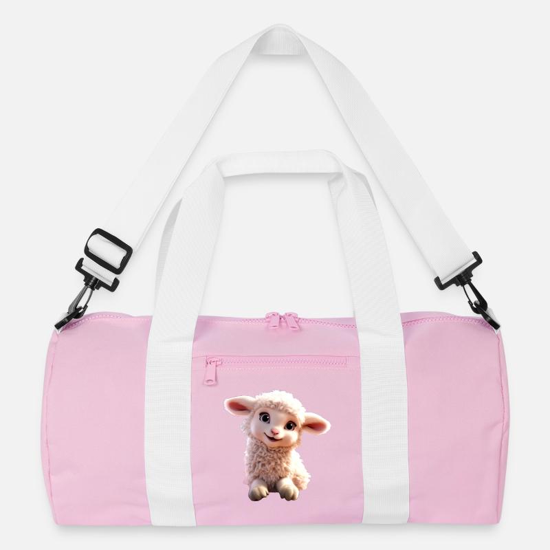 Schaf Lamm Mäh Schäfchen Schäfer Süße Schafe Schaf Recycelte Duffel Bag