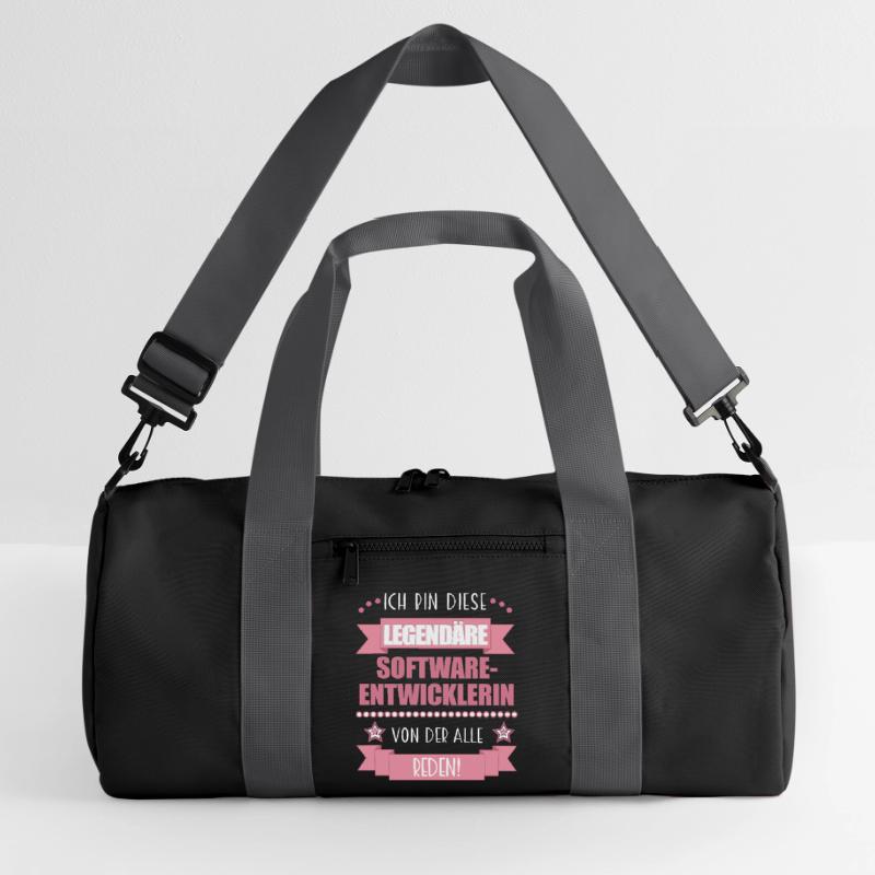 Softwareentwicklerin Codeexpertin süßes Geschenk Recycelte Duffel Bag