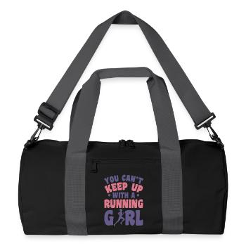 Runner - Recycled Duffel Bag - black/graphite grey - Front