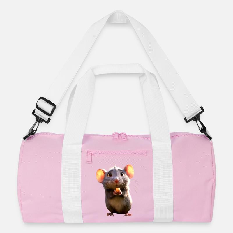 Rat, Cute Mouse, Rodents, Dwarf Mouse, Small Rats Recycled Duffel Bag