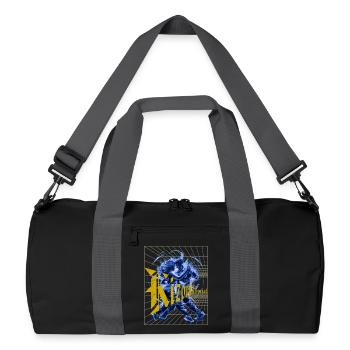 Kizomba Perspective sociale Kiz urbain - Sac de sport recyclé - noir/gris graphite - Devant