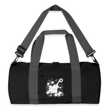 Guitare - Sac de sport recyclé - noir/gris graphite - Devant