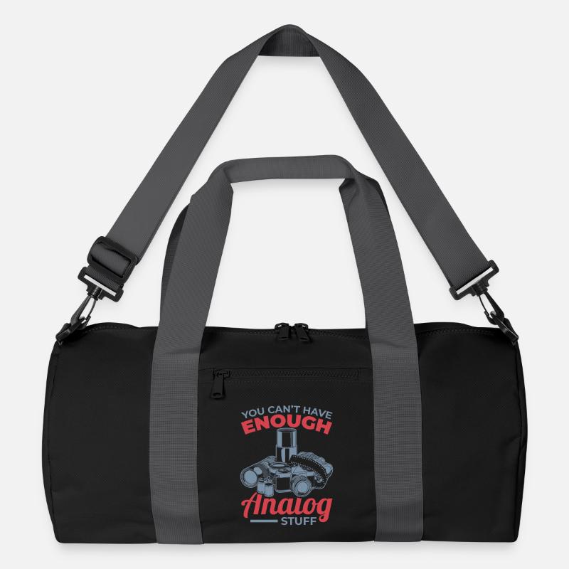 You Can't Have Enough Analog Stuff Recycled Duffel Bag