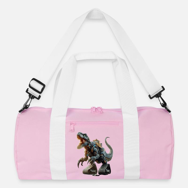 Bagger T-Rex Dinosaurier Recycelte Duffel Bag