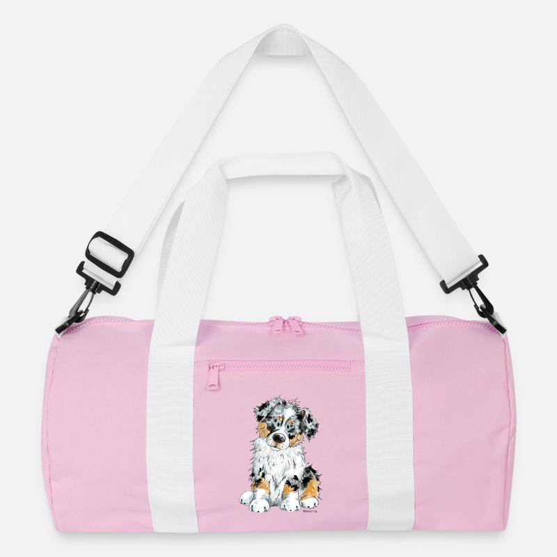 Australian Shepherd Hund Aussie Recycelte Duffel Bag