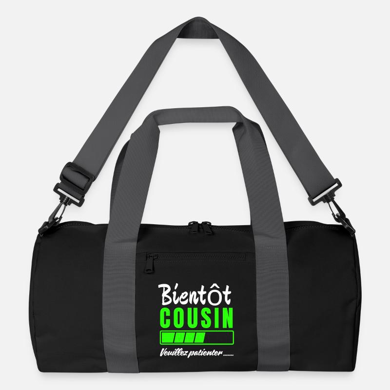 Soon cousin Please wait Recycled Duffel Bag