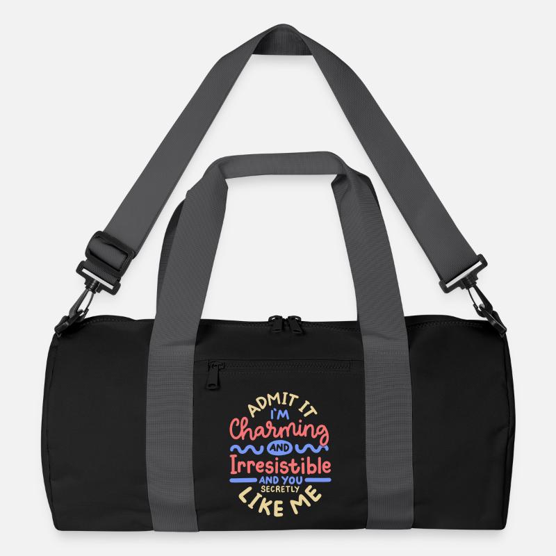 Sarkasmus sarkastischer Spruch Recycelte Duffel Bag