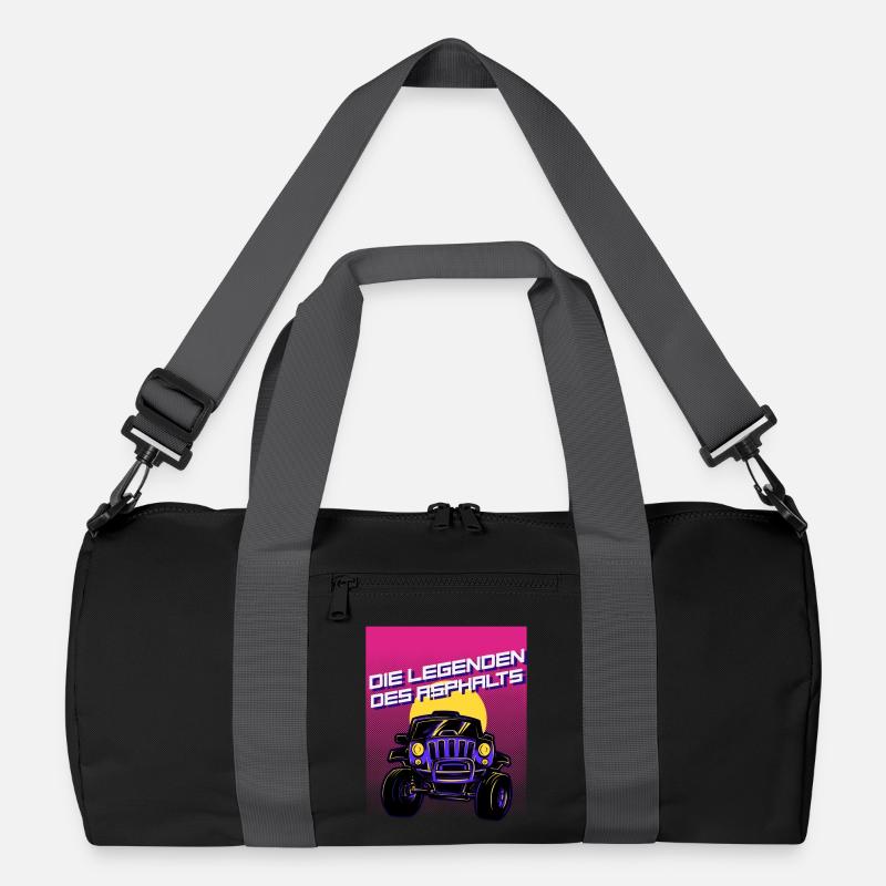 Die Legenden des Asphalts Recycelte Duffel Bag