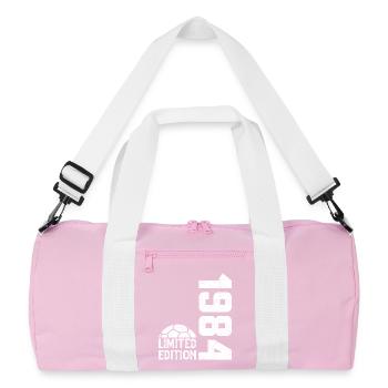 40e Anniversaire 1984 Édition Limitée Handball - Sac de sport recyclé - rose/blanc - Devant