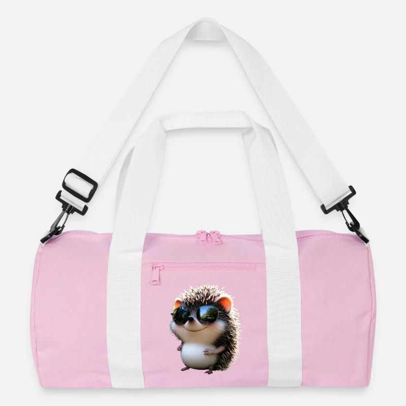Igel Weißbauchigel Stacheligel Liebe Süßer Igel Recycelte Duffel Bag