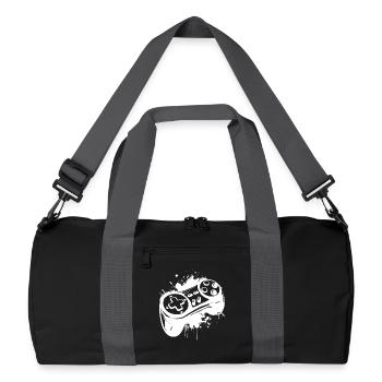 Jeu - Sac de sport recyclé - noir/gris graphite - Devant