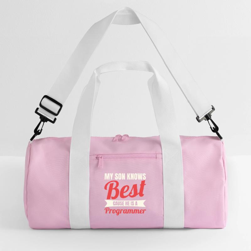 Software Developer Son Recycled Duffel Bag
