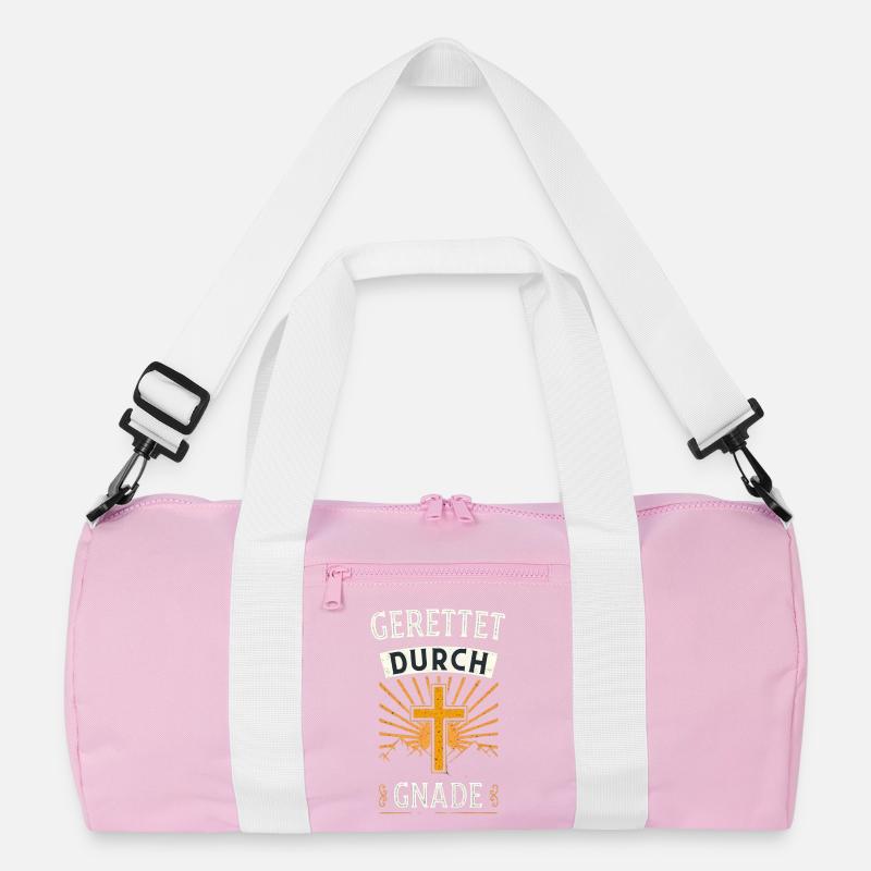 Gerettet durch Gnade Recycelte Duffel Bag