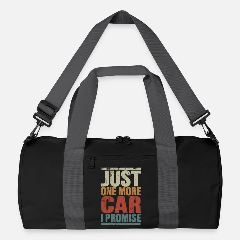 Nur noch ein Auto, versprochen Recycelte Duffel Bag