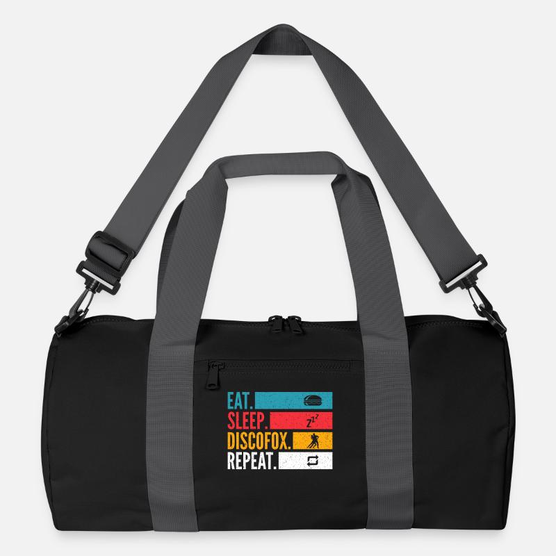 Eat Sleep Discofox Repeat pour les danseurs Sac de sport recyclé