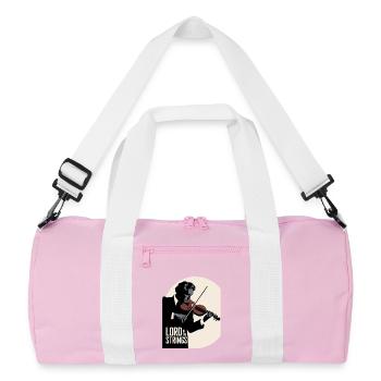 Violin -Lord Of The Strings Artwork - Recycled Duffel Bag - pink/white - Front