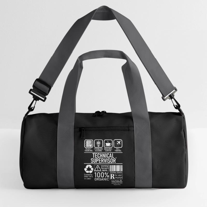 Technical Supervisor multi tasking problem solving Recycled Duffel Bag