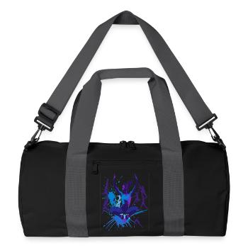 Gymnastique Gymnastique Acrobatie Gymnastique artistique - Sac de sport recyclé - noir/gris graphite - Devant