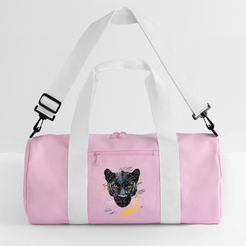 Panthère Léopard Grand Chat Mignon Gros Chat Panter Sac de sport recyclé