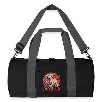 Labzilla – The good boy in big city operations - Recycled Duffel Bag - black/graphite grey - Front