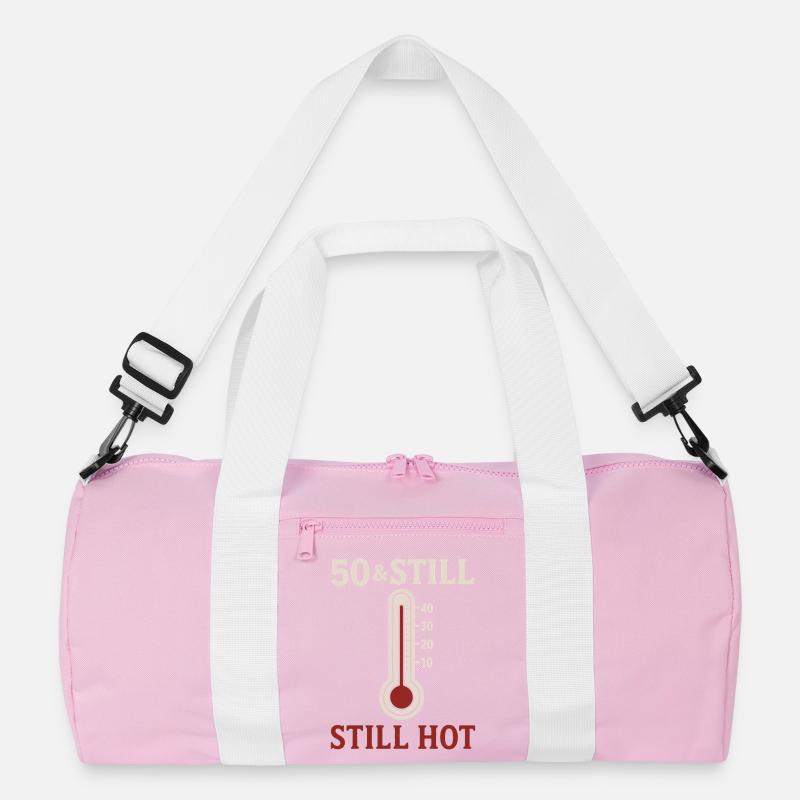 50 & Still Hot Recycelte Duffel Bag