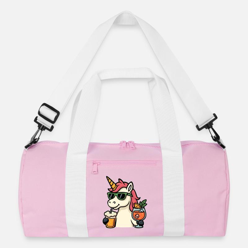 Drinking Unicorn Recycled Duffel Bag