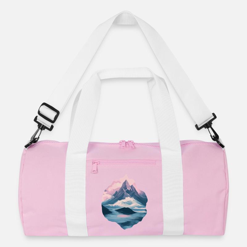 Berge Klettern Kletterer Wandern Recycelte Duffel Bag
