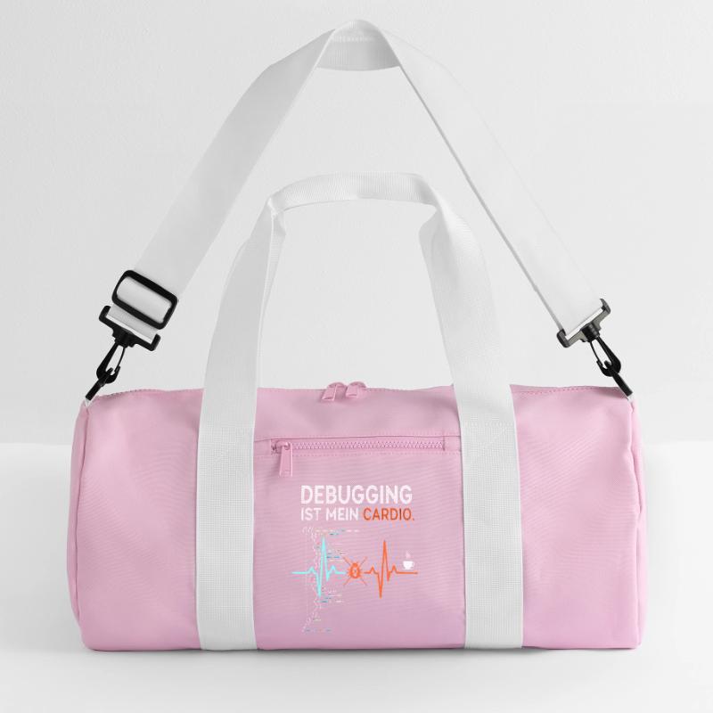 Debugging ist mein Cardio - Computer Nerd Recycelte Duffel Bag