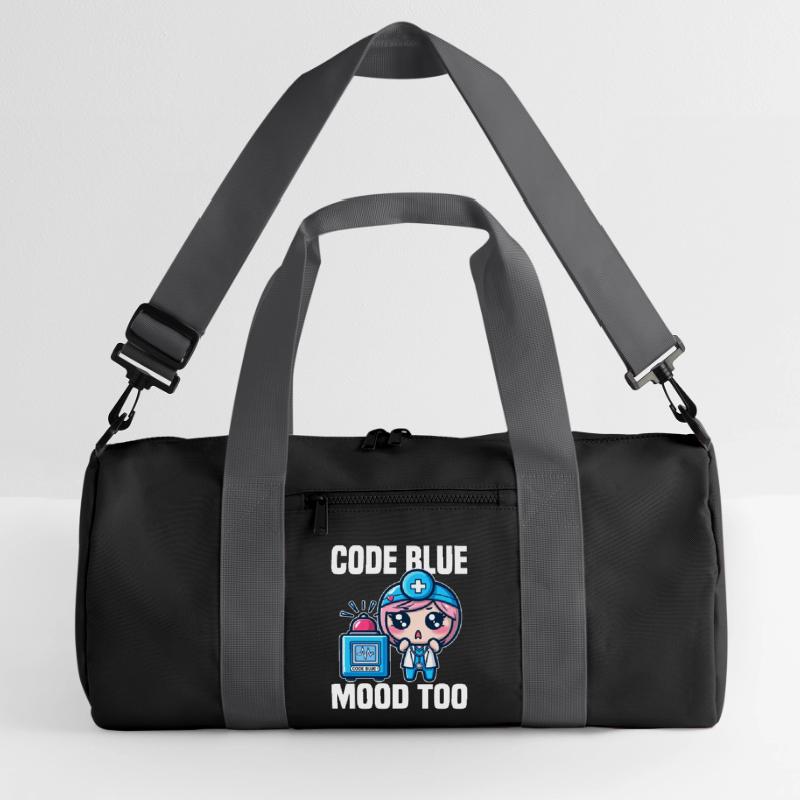 CODE BLUE, MOOD TOO - DOKTOR GESCHENK Recycelte Duffel Bag