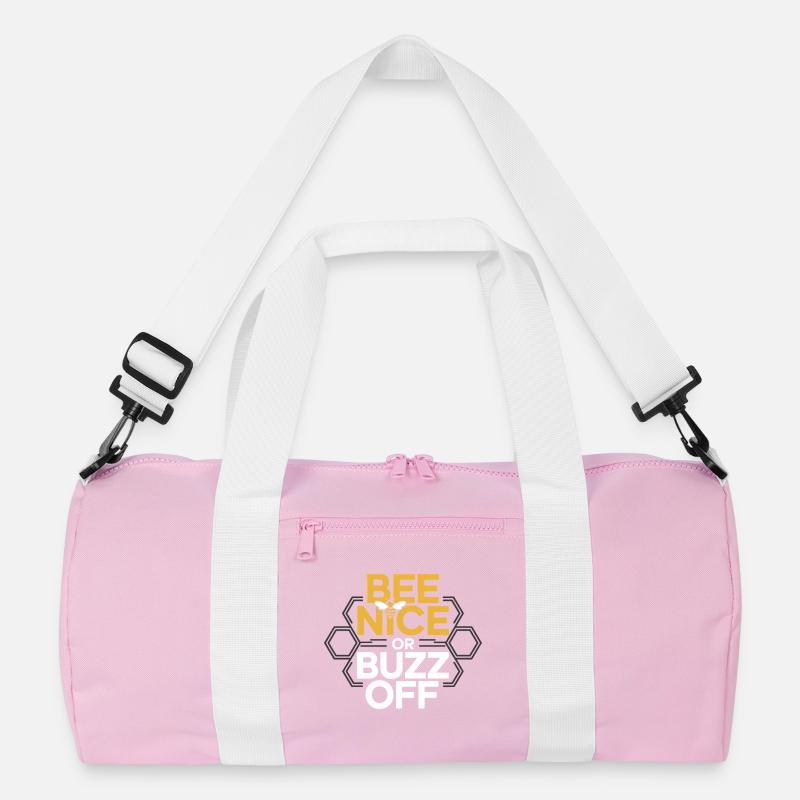 Bee Beekeeper Bee Nice Or Buzz Off Beekeeper Recycled Duffel Bag