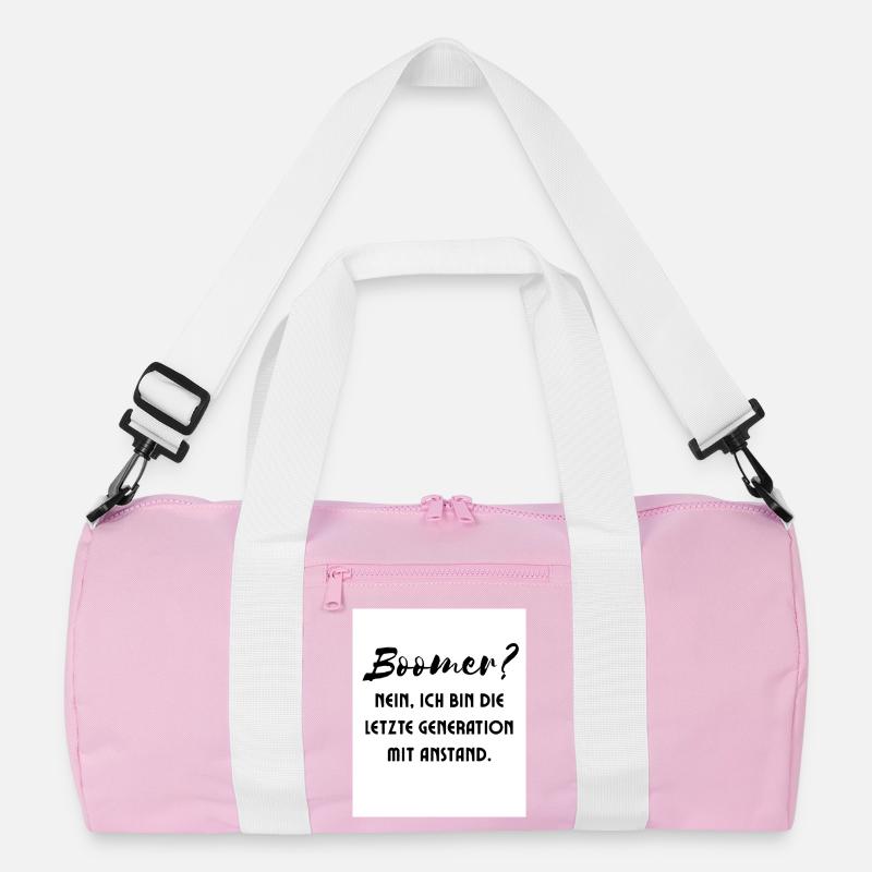Generation mit Stil Spruch Recycelte Duffel Bag