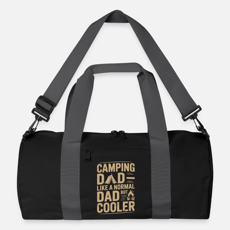Camping Dad Like a Normal but Cooler Recycled Duffel Bag