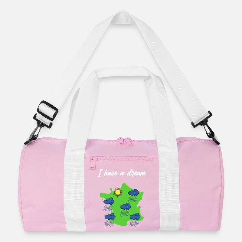 Normandy Sun Norman Humor Gift Recycled Duffel Bag