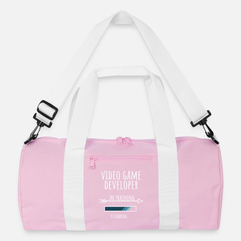 Video Game Developer Geschenk Beruf Ausbildung Recycelte Duffel Bag