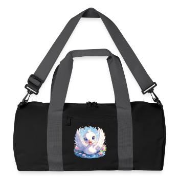 Swans Swan - Recycled Duffel Bag - black/graphite grey - Front