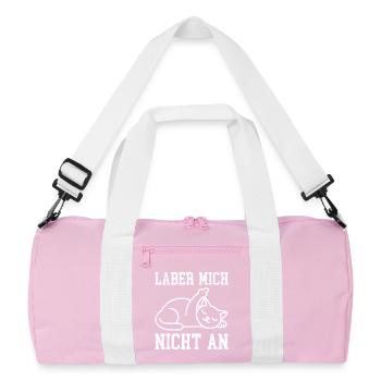 Mallorca LABER MICH NICHT AN Anti Flirt Lustiges - Recycled Duffel Bag - pink/white - Front