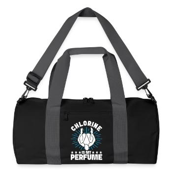 Diving diving board - Recycled Duffel Bag - black/graphite grey - Front