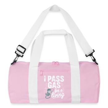 Graphique motivant une infirmière - Sac de sport recyclé - rose/blanc - Devant