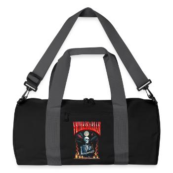 Veterinary Vet Vet Halloween - Recycled Duffel Bag - black/graphite grey - Front