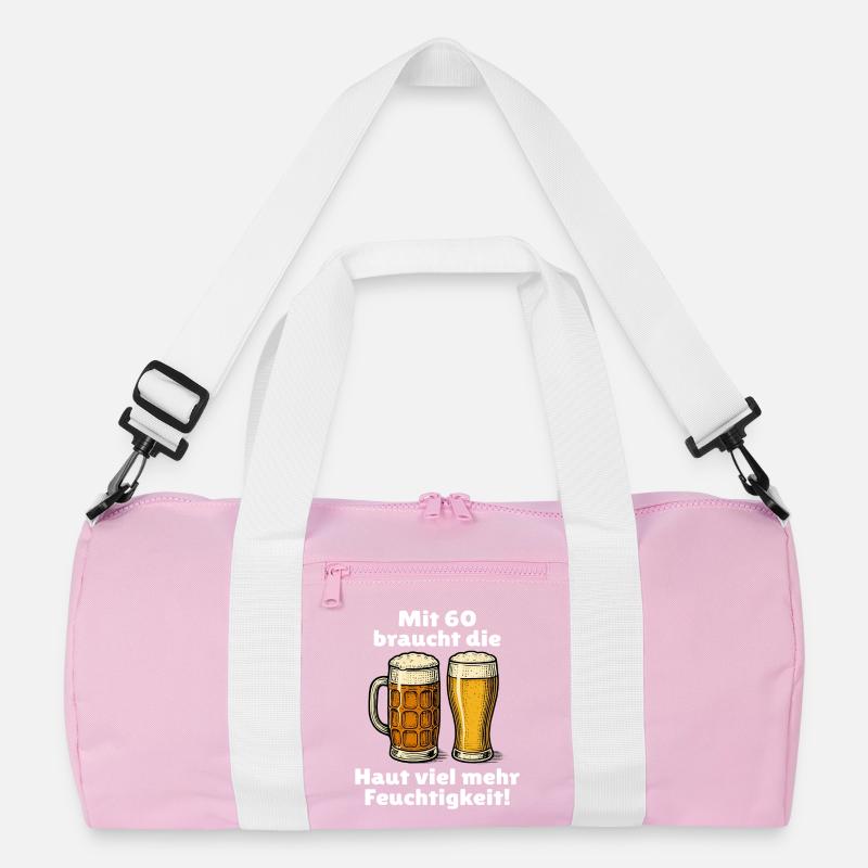 Männer 60. Geburtstag Bier Spruch Recycelte Duffel Bag